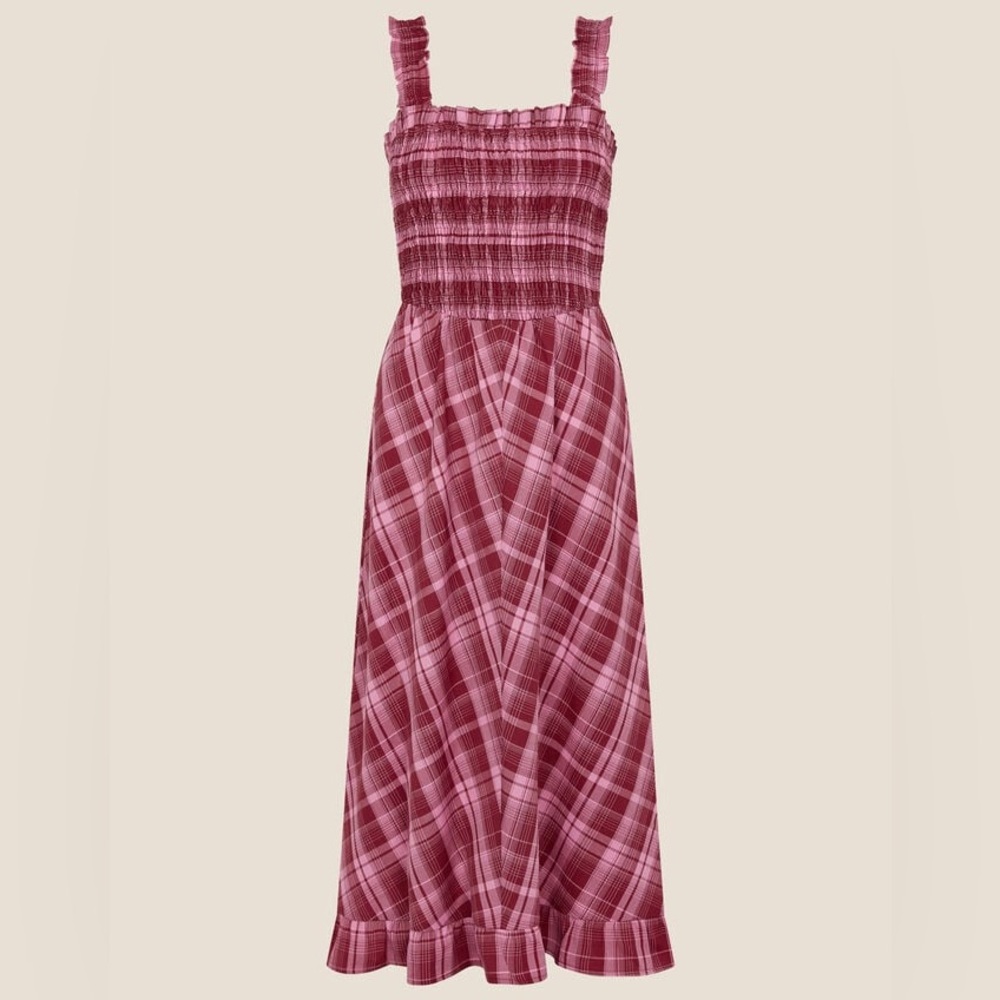 Monsoon Clement Check Sundress - Picture 5 of 11